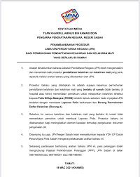 Maybe you would like to learn more about one of these? Pusat Maklumat Rakyat Utc Sabah On Twitter Penambahbaikan Prosedur Jabatan Pendaftaran Negara Jpn Bagi Permohonan Pendaftaran Kelahiran Dan Kelahiran Mati Yang Berlaku Di Rumah Sumber Jabatan Pendaftaran Negara Japensabah Komunikasikita