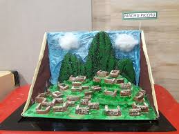 Maquete De Machu Picchu Ancient Civilizations Projects Machu Pichu School Projects