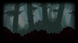 Pixel Forest Wallpapers Top Free Pixel Forest Backgrounds Wallpaperaccess Trees, lights, forest, mountains, waterfall, digital art, night, pixel art, rock, nature, house, hills, pixels, 8 bit, midnight, chinese architecture, light, darkness.