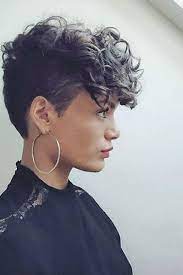 Short pixie hair styles and cuts that will flatter anyone, whether you have fine hair, textured, or curly hair, or want a shaved, long, or choppy cut with bangs. Styles Curly Boyish Korean Pixie Haircut Novocom Top