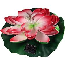 Check spelling or type a new query. Solar Powered Floating Lily Pondh2o Com Solar Pond Decor