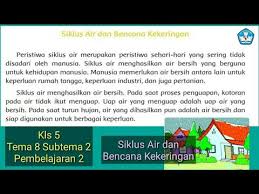 Proses ini disebut 30+ contoh poster siklus air atau siklus hidrologi beserta penjelasannya. Siklus Air Dan Bencana Kekeringan Kls 5 Tema 8 Subtema 2 Pb 2 Youtube