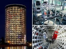 Impressive Volkswagen S 800 Vehicle Car Towers In Germany The Autostadt Is A Visitor Attraction Adjacent To Th Volkswagen Factory Volkswagen Group Germany