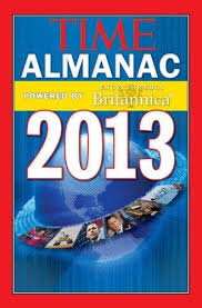 Time Almanac 2013 Powered By Encyclopedia Britannica By Kelly Knauer 9 09 Publisher Time Almanac 1 Edition November Britannica Free Books Online Almanac