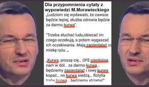 Morawiecki każe zapierdalać za miskę ryżu. Matusiak Mateusz Pinokio Morawiecki Miska Ryzu Przypomnienie Tasm Prawdy