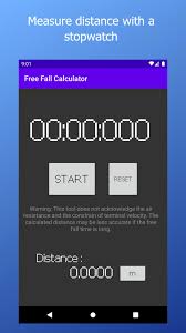 Never be caught without a ruler or tape measure again! Free Fall Calculator For Android Apk Download