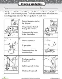 Story Comprehension Drawing Conclusions Drawing Conclusions Reading Comprehension Skills Drawing Conclusions Activity