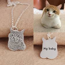 A we can do animals and people. Personalized Custom Engraved Pet Dog Cat Necklace