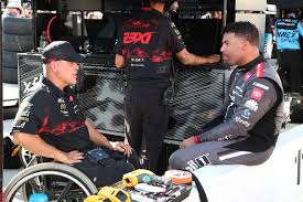 Bootie Barker could not hide 'surprise' after Bubba Wallace split