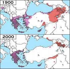 Armenian And Greek Population Before And After Historical Maps Map Language Map