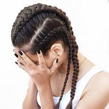 Awesome 80 Spectacular Hairstyles With Braids Plaited Fashion Forward Hairdos Boxer Braids Hairstyles Curly Hair Styles Cornrow Hairstyles