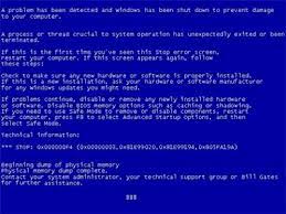 A Way To Stop The Phyiscal Memory Dump Error