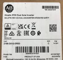 Allen-Bradley 2198-D012-ERS3 Kinetix 5700 Dual Axis Inverter Module  2198D012ERS3