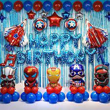 I love to create easy projects to decorate, so i came up with these ideas. Superhero Birthday Party Decorations Kids Birthday Party Supplies Superhero Balloons Perfect For Your Kids Theme Party Buy Online At Best Price In Uae Amazon Ae