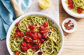 This angel hair pasta recipe, for example, uses five canned products, which makes my job of providing hearty nutrition to my whole family much easier. Pea And Mint Spaghetti Recipe Pasta Recipes Tesco Real Food Recipe Tesco Real Food Spaghetti Recipes Recipes