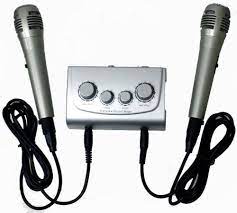 Azusa Mik0115 Karaoke Mixer With Microphones From Azusa Karaoke Mixer Karaoke Microphone For Sale