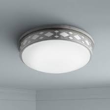 Fitzgerald 14 W Brushed Nickel Diamond Led Ceiling Light 7p140 Lamps Plus In 2021 Ceiling Lights Led Ceiling Lights Led Ceiling