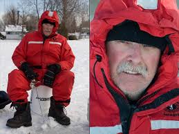 Day 99 of a 365-Day Portrait of Canada: Ice Fishing by Port Perry, Ontario 