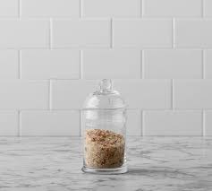 Browse our full store experience online to find affordable home goods for every room, including home office, living room, kitchen, bathroom, bedroom and outdoor furniture, and get deliveries straight to your doorstep! Classic Glass Bathroom Canisters Pottery Barn