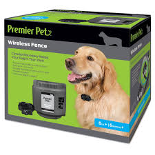 If you're out camping with your pup, wireless fences are ideal to keep your dog from running after the yummy squirrels. Wireless Fence Premier Pet