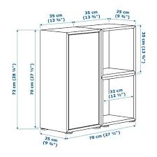 Eket White Grey Cabinet Combination With Feet Ikea Eket Ikea Eket Ikea