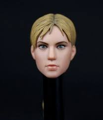 Z001 1/6 Female Soldier Jill Head Sculpt Carved Head Sculpt Adventure Game  Alpha Group Model For 12 Inches Action Fifure Body