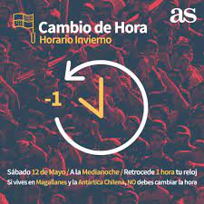 Maybe you would like to learn more about one of these? Cuando Es El Cambio De Hora Y Que Hora Es En Chile As Chile