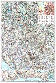 'black mountain', pronounced tsr̩̂ːnaː ɡǒra) is a country in southeastern europe. Serbien Montenegro Karte 81 X 118cm