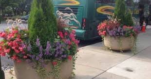 Extend your landscaping or frame a city view with restorative greenery. 12 Jumbo Planter Design Ideas Planter Design Flower Pots Outdoor Commercial Planters