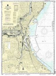 Details About Noaa Chart Milwaukee Harbor 29th Edition 14924