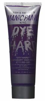 @eurekahasani did this to get her #acidgreen locks, and the #color will wash right out in the shower! Manic Panic Dye Hard Hair Color Styling Gel Purple Haze 1 7 Oz