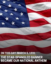 Happy National Anthem Day!