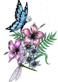 Drawings Of Designs Of Flowers Flower Drawing Flower Drawing Design Dragonfly Tattoo Design