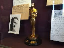 Spencer Tracy S Oscar For His Portrayal Of Father Flanagan Is On Display On Location Where Boys Town Was Filmed At The Boys Town Hal Boys Town Boystown Boys