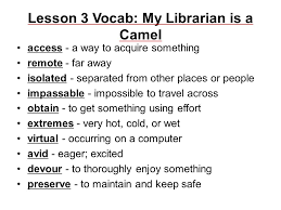 My librarian is a camel. Unit 1 Reaching Out Lesson 1 Spelling Long And Short A 1 Blade11 Sale 2 Gray12 Hang 3 Past13 Stain 4 Afraid14 Glass 5 Magic15 Raft 6 Delay Ppt Download