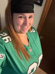 Eagles fan cheering from Camarillo, CA