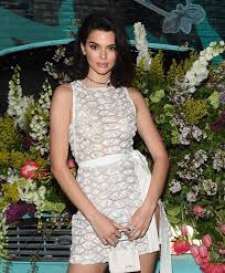Tiffany Co 2018 Spring Campaign Believe In Dreams Kendall Jenner In Elie Saab Tiffany Co Paper Flowers Event And Believe In Dreams Campaign Launch Red Carpet Fashion Awards See Through Dress Kendall Jenner Dresses