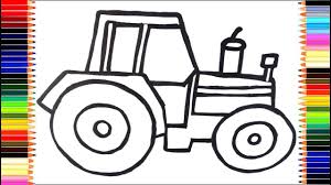Unsere steyr traktoren sind die perfekten arbeitsmaschinen für jeden einsatz. Wie Zeichnet Man Traktor Malvorlagen Fur Kinder Traktor Youtube