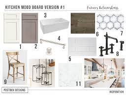 Farmhouse sinks don't solely arrive within the easy white. Farmhouse Kitchen 4 Mood Boards To Create Your Dream Kitchen Postbox Designs