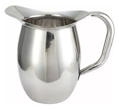 It is easy to install and use, where you can witness the water being clearly filtered. Stainless Steel Deluxe 2 Quart Bell Water Pitcher Lionsdeal