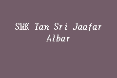Bestttt nyerrr ~ tuu kalau aku nk datuk , tan sri bgai. Smk Tan Sri Jaafar Albar Secondary School In Kota Tinggi