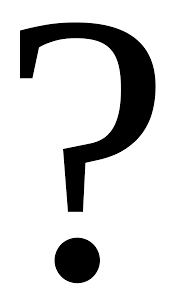 Blank avatar with question mark, hd png download. Question Mark Wikimedia Commons