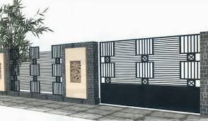 Pagar minimalis, pagar rumah, pagar rumah minimalis, gambar pagar minimalis, model pagar. 69 Gambar Model Pagar Rumah Tembok Terbaru 2018 Godean Web Id