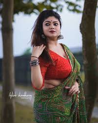 Hot Saree on Twitter:, saree model HD phone wallpaper | Pxfuel