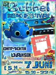 🫧Info Drop!!! 💥🐡 Op zondag 7 juni komt Bubbel op Beton-T!! 💙Een festival  om nieuwe mensen te leren kennen. 🗣️ We gaan dansen en nieuwe vrienden  maken 🐠🐟 Volg ook workshops