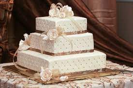 Simple Yet Amazing Diy Weddings Decorations Ideas Honey Sweet Decoration Wedding Square Wedding Cakes Art Deco Wedding Cake Diy Wedding Cake