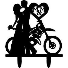 Dirt Bike Wedding Cake Topper Google Search Bike Wedding Cake Topper Dirt Bike Wedding Wedding Cake Toppers Motorcycle