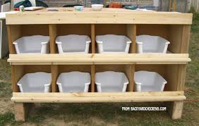 Nesting design saves valuable floor and bench space and facilitates the movement of containers to work areas. 15 Chicken Nesting Box Hacks That You Need To Check Out