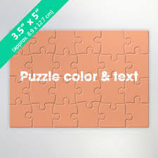 Puzzles can help kids develop fine motor skills while they exercise critical and logical thinking muscles. Custom 24 Pieces Invitation Puzzle
