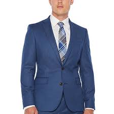 At suit direct, we care about the size and fit of all our men's suits, and our slim fit suits are cut closer to the body for a cleaner shape, creating a. Jf J Ferrar Ultra Comfort Mens Stretch Slim Fit Suit Jacket Color Slate Blue Jcpenney